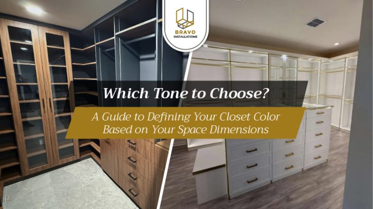Which Tone to Choose? A Guide to Defining Your Closet Color Based on Your Space Dimensions