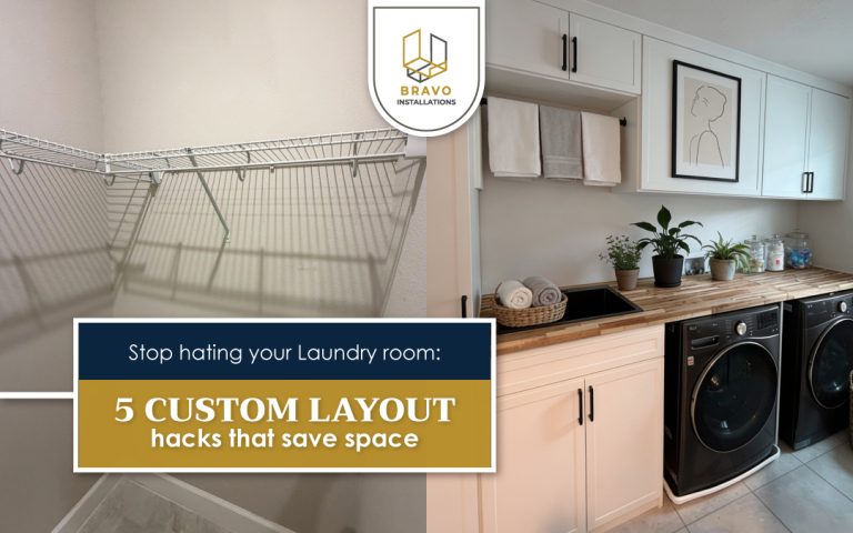 Stop Hating Your Laundry Room: 5 Custom Layout Hacks That Save Space